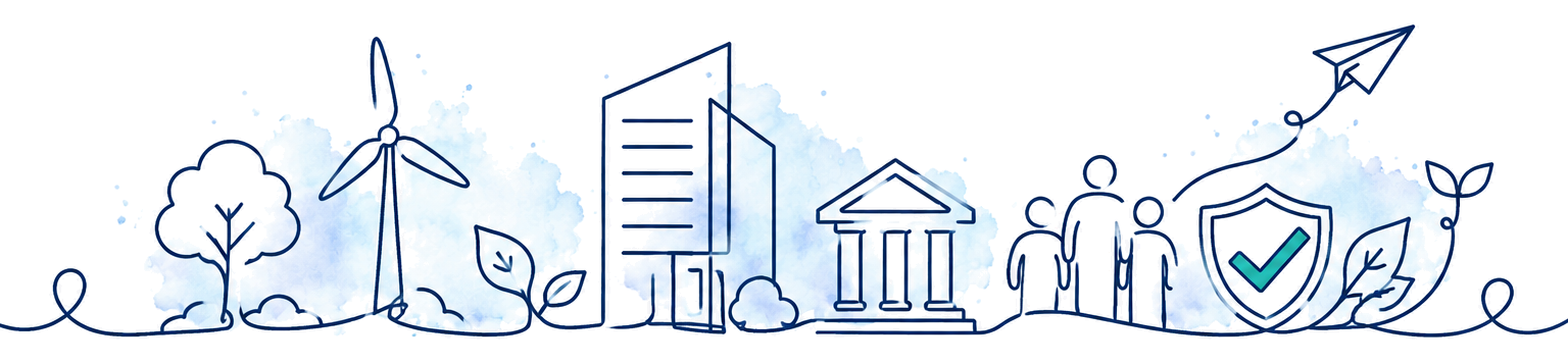 Decorative element 3 of the ESG — Environmental, Social and Governance Template