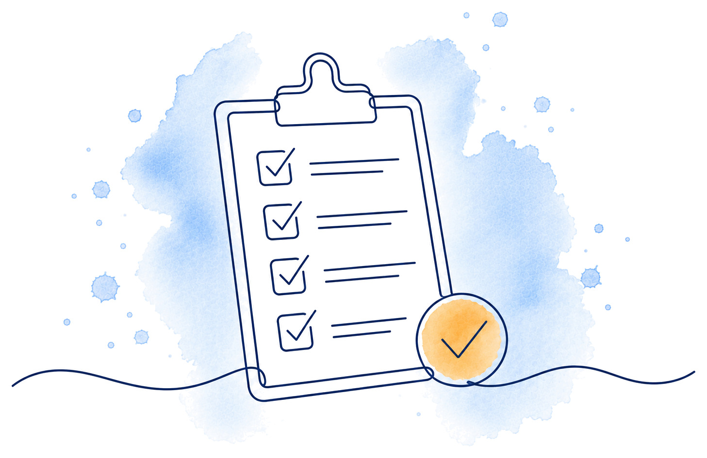 Decorative element 1 of the Controlling & Budget Template