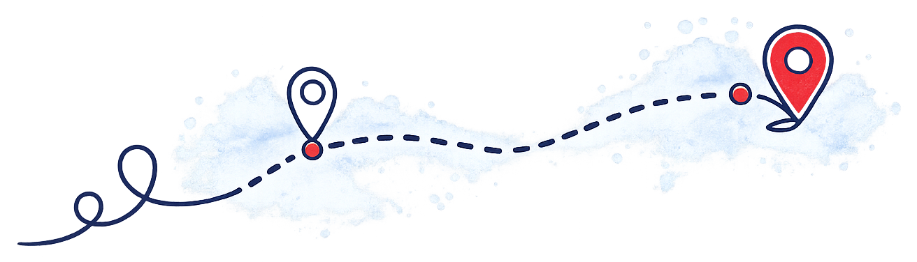 Decorative element 1 of the Customer Journey Template