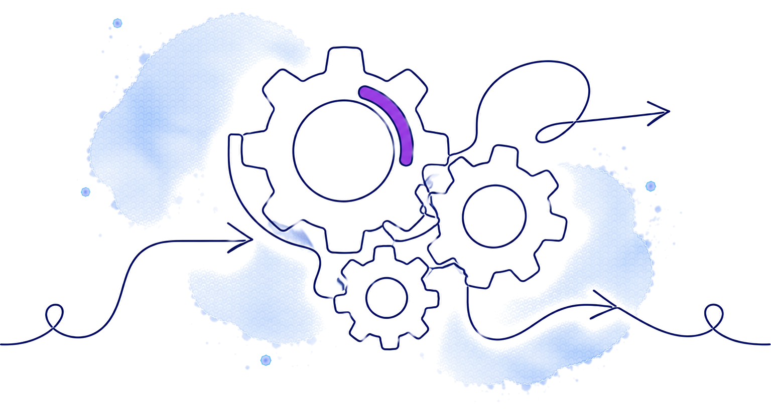 Decorative element 1 of the Operations Dashboard Template