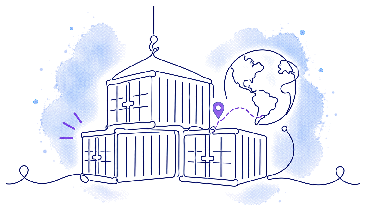 Decorative element 1 of the International Trade Template