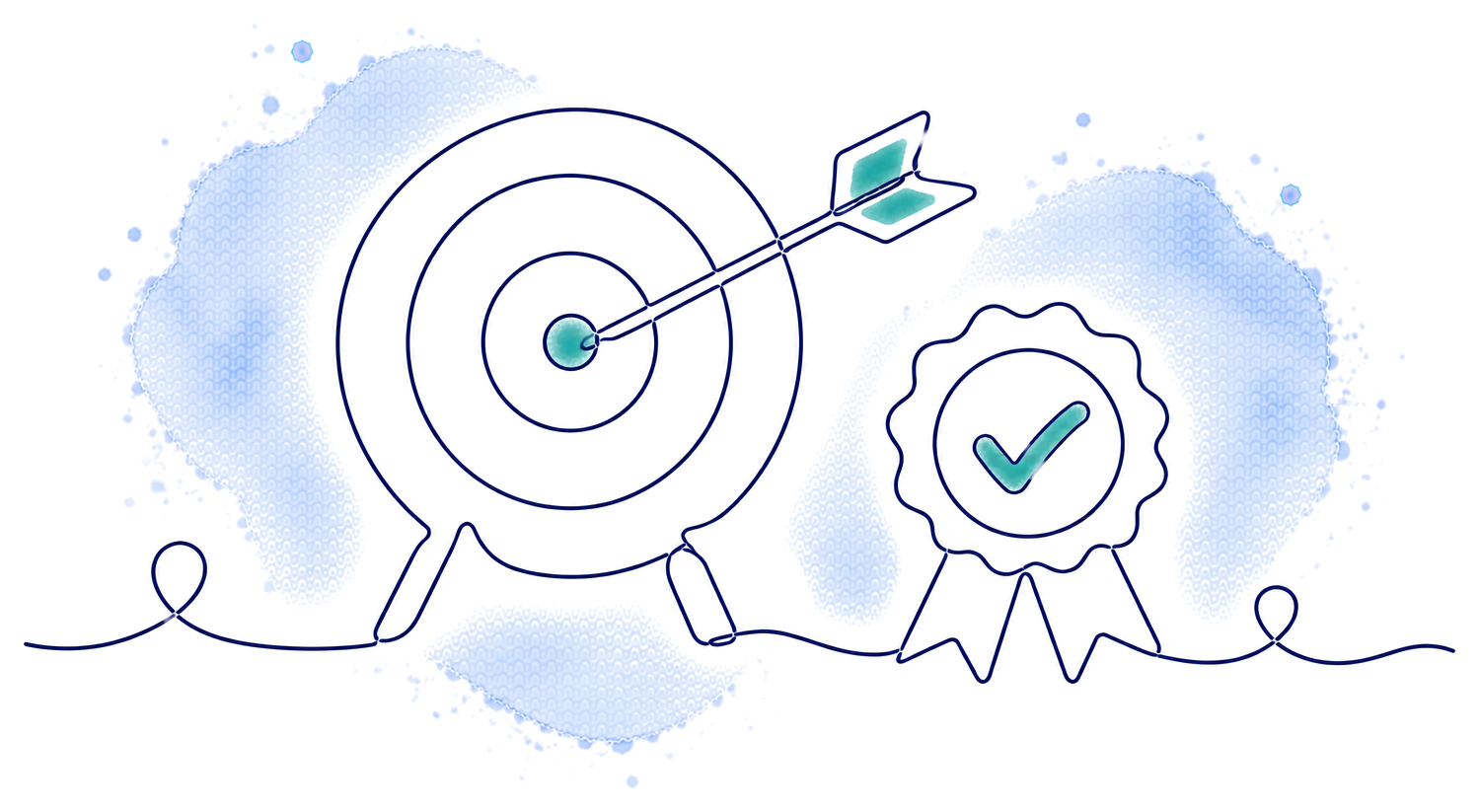 Decorative element 2 of the Quality Assurance Template