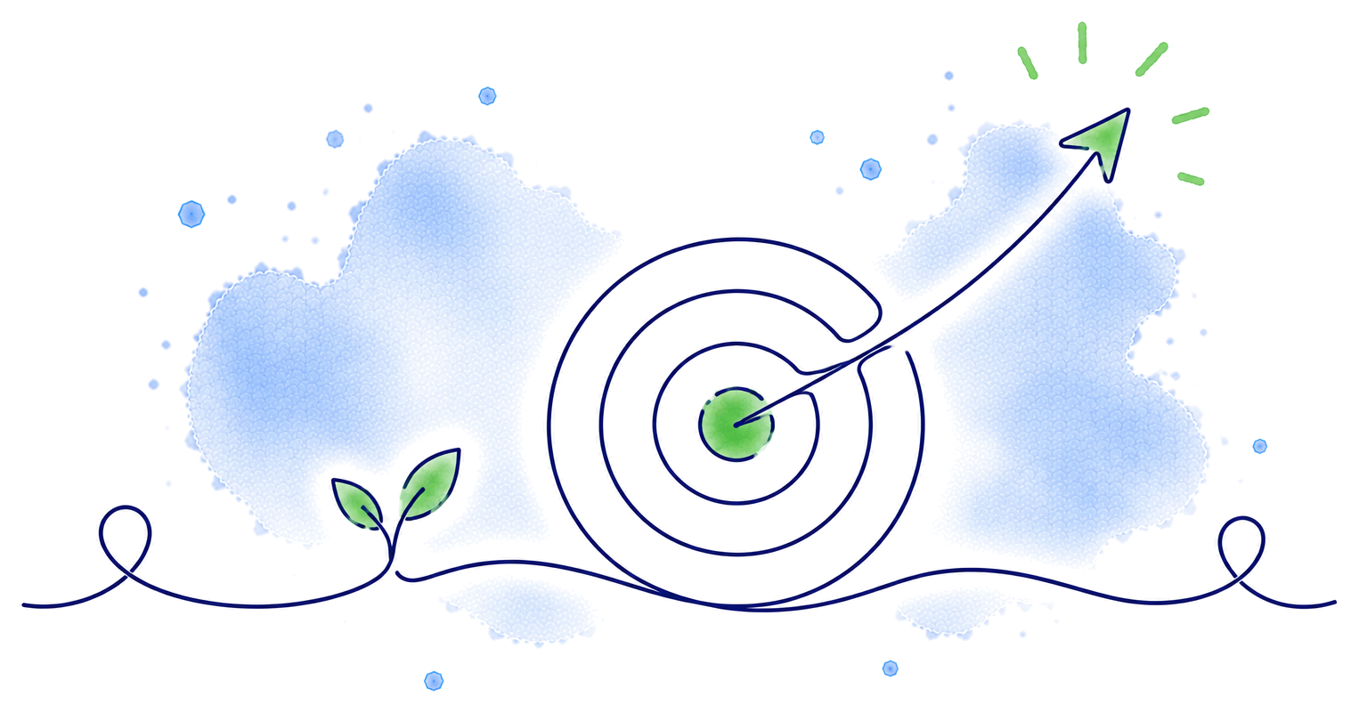 Decorative element 2 of the Training & Development Template