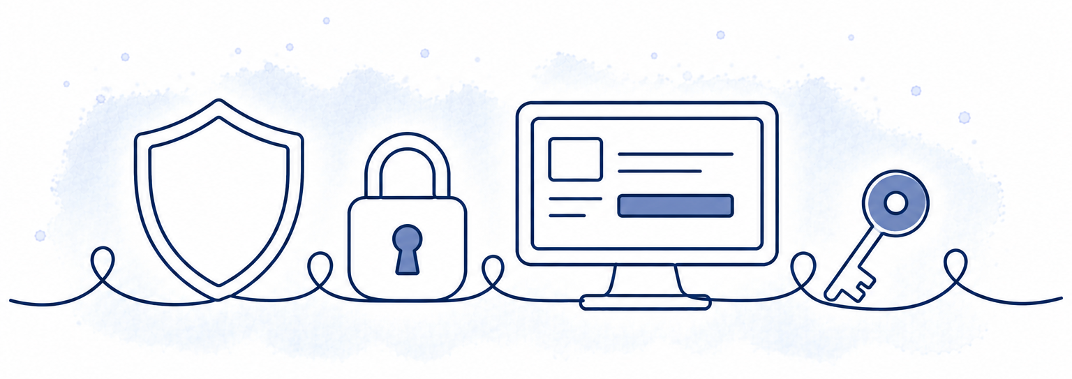 Artwork of the Information Security Template