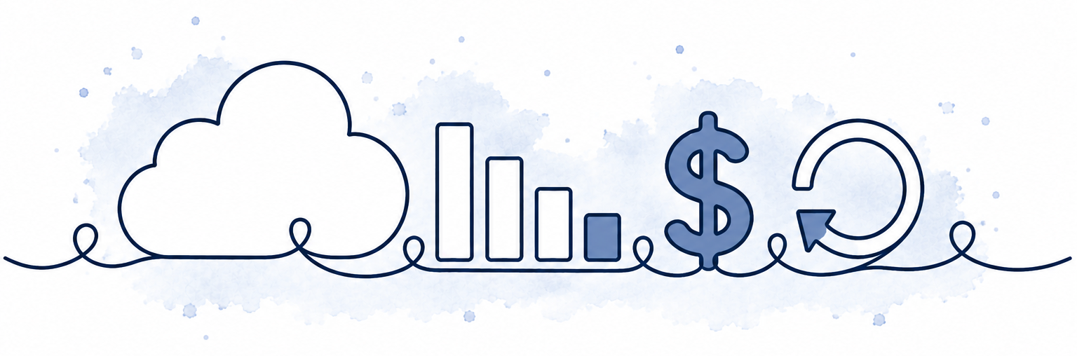 Artwork of the FinOps Dashboard Template