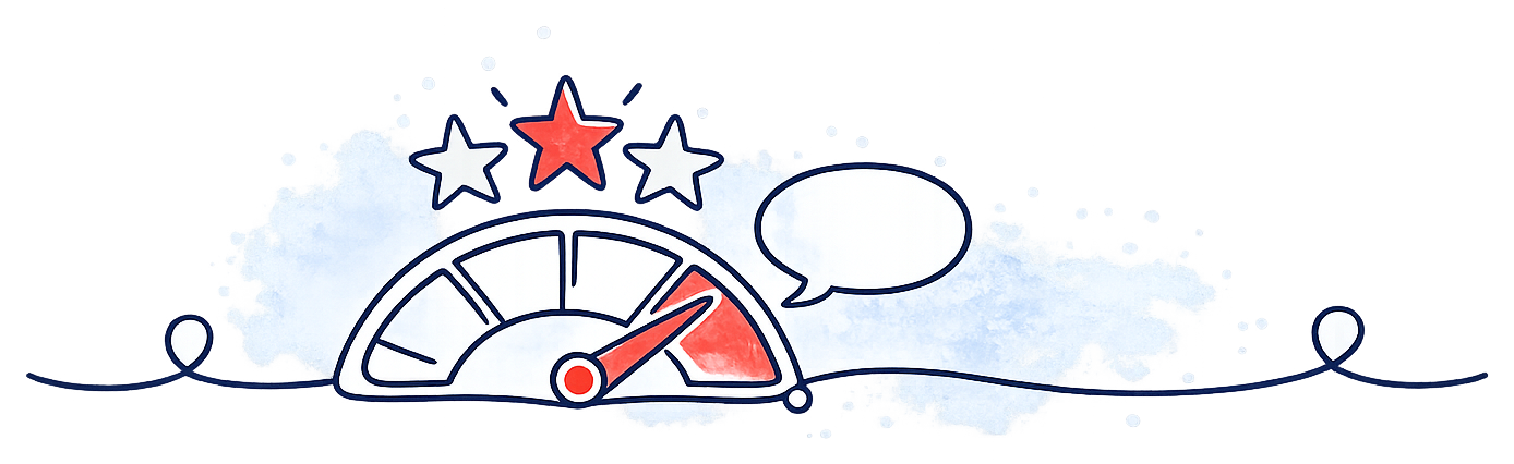 Artwork of the NPS — Customer Satisfaction Template