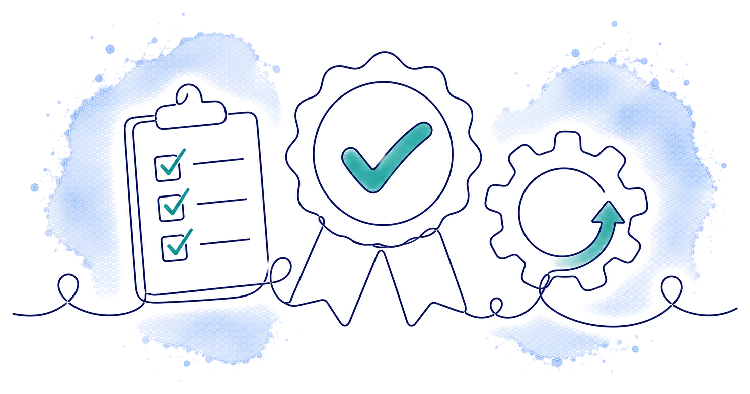 Artwork of the Quality Assurance Template